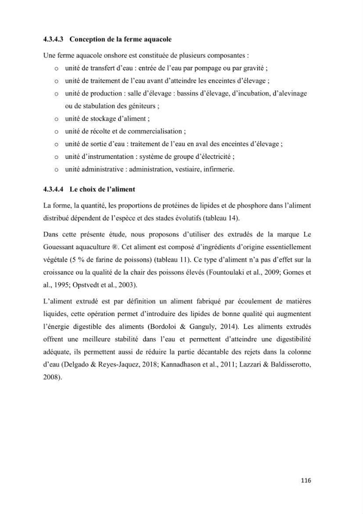 Modélisation des phénomènes de transport en ingénierie aquacole