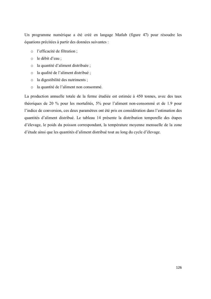 Modélisation des phénomènes de transport en ingénierie aquacole