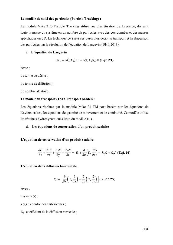 Modélisation des phénomènes de transport en ingénierie aquacole