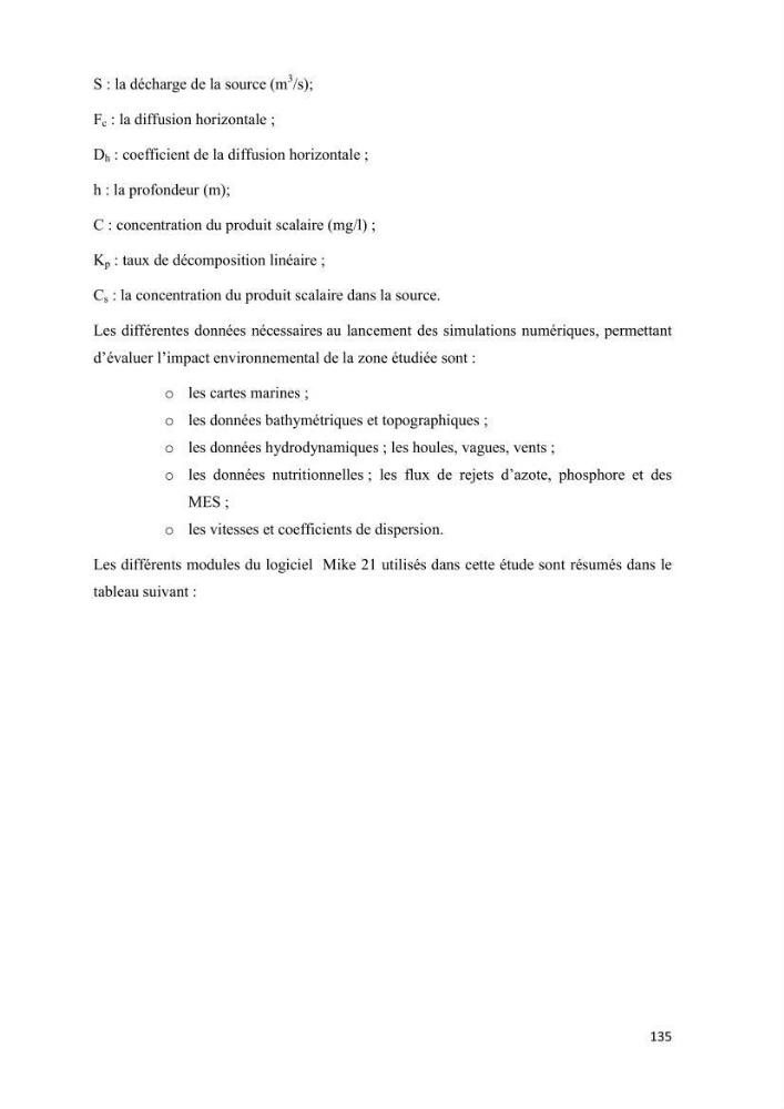 Modélisation des phénomènes de transport en ingénierie aquacole