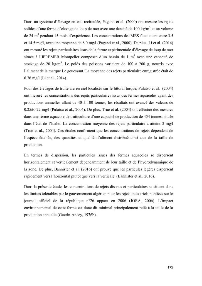 Modélisation des phénomènes de transport en ingénierie aquacole