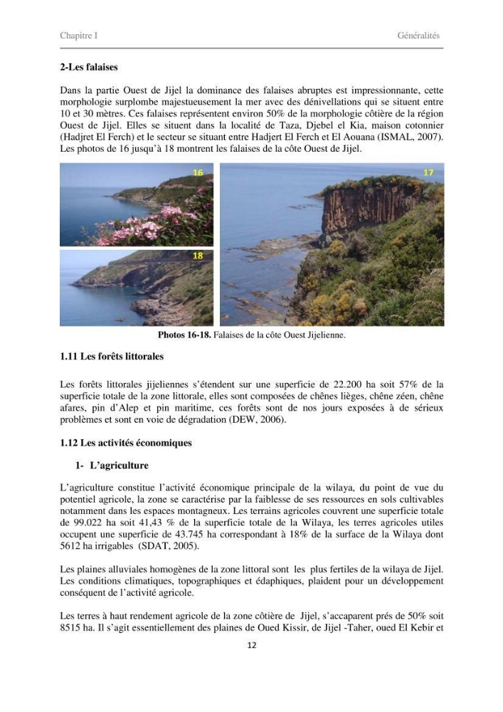 Proposition d\'indicateurs de suivi de l\'aire marine de Taza (wilaya de Jijel)
