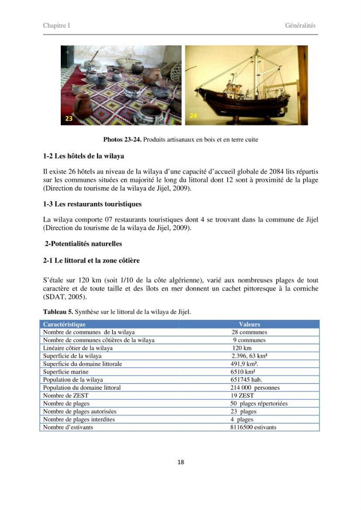 Proposition d\'indicateurs de suivi de l\'aire marine de Taza (wilaya de Jijel)