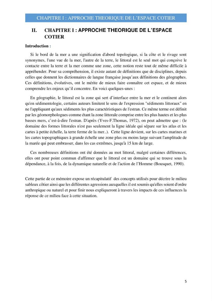 Influence des ouvrages portuaires et de protection sur l\'équilibre du littoral centre Algerien