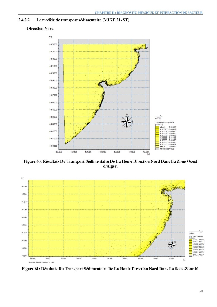 Etude et estimation des terres à risque par la submersion marine dans la région Ouest d’Alger