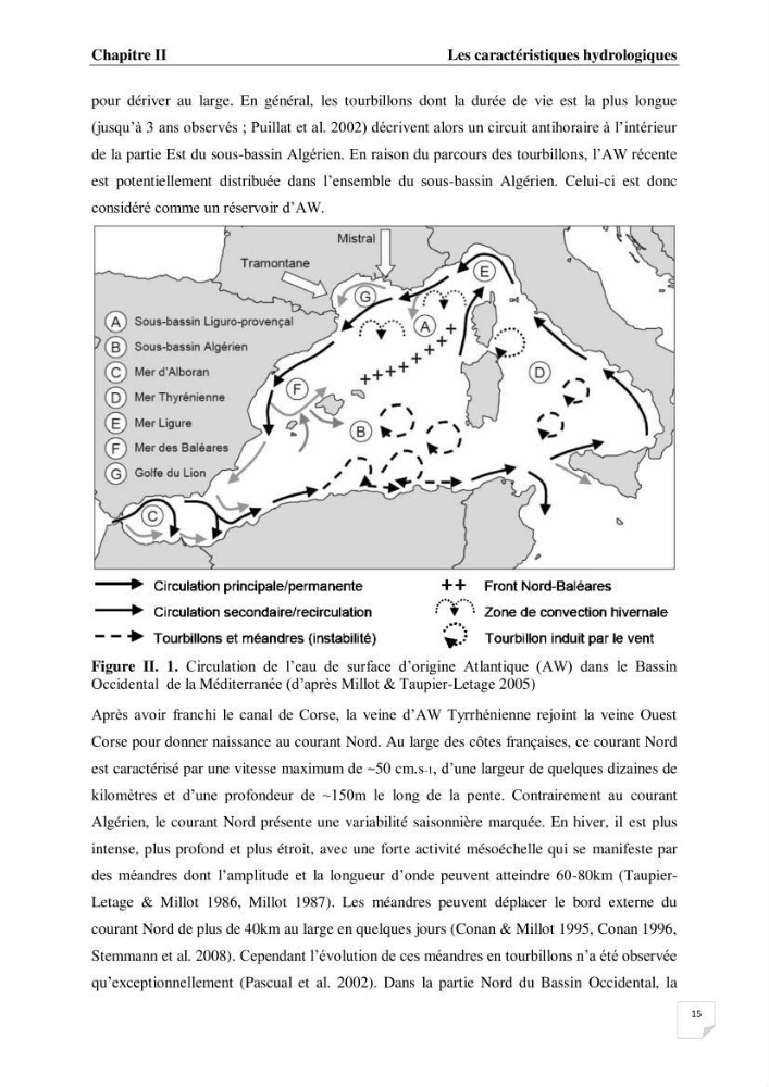Impact des conditions du milieu sur la distribution des populations zooplanctoniques (bassin Algérien et mer Méditerranée