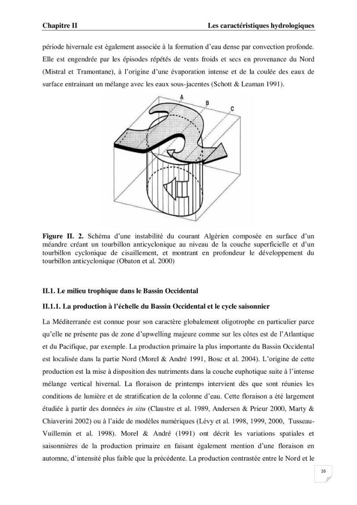 Impact des conditions du milieu sur la distribution des populations zooplanctoniques (bassin Algérien et mer Méditerranée
