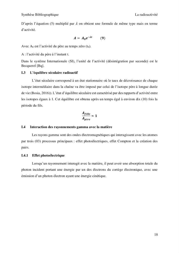 Etude de la qualité radiologique et chimique des sédiments de l’embouchure de l’Oued Chéliff (W.de Mostaganem)