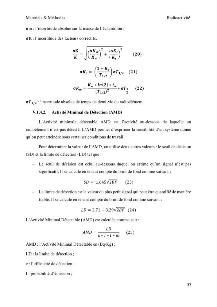 Etude de la qualité radiologique et chimique des sédiments de l’embouchure de l’Oued Chéliff (W.de Mostaganem)