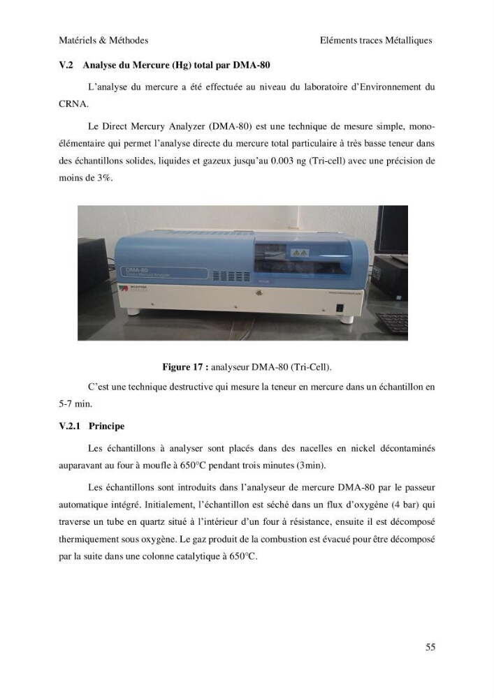 Etude de la qualité radiologique et chimique des sédiments de l’embouchure de l’Oued Chéliff (W.de Mostaganem)