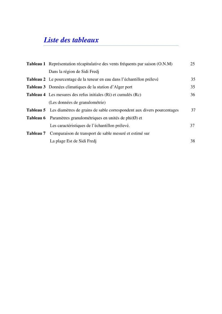 Réalisation d\'un piège à sédiments pour l\'étude des mouvements des sables sur le dune et les plages
