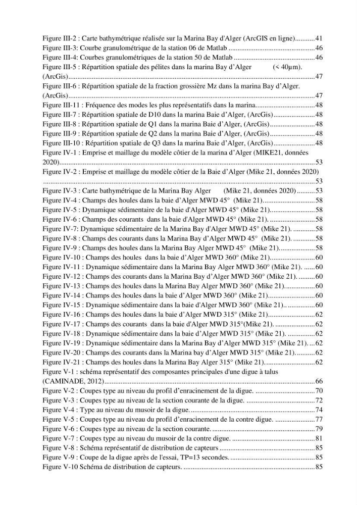 Etude d\'aménagement d\'une Marina au niveau de la ville d\'Alger (exemple de la Marina baie d\'Alger):
