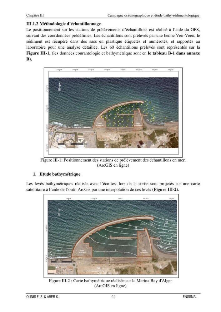 Etude d\'aménagement d\'une Marina au niveau de la ville d\'Alger (exemple de la Marina baie d\'Alger):