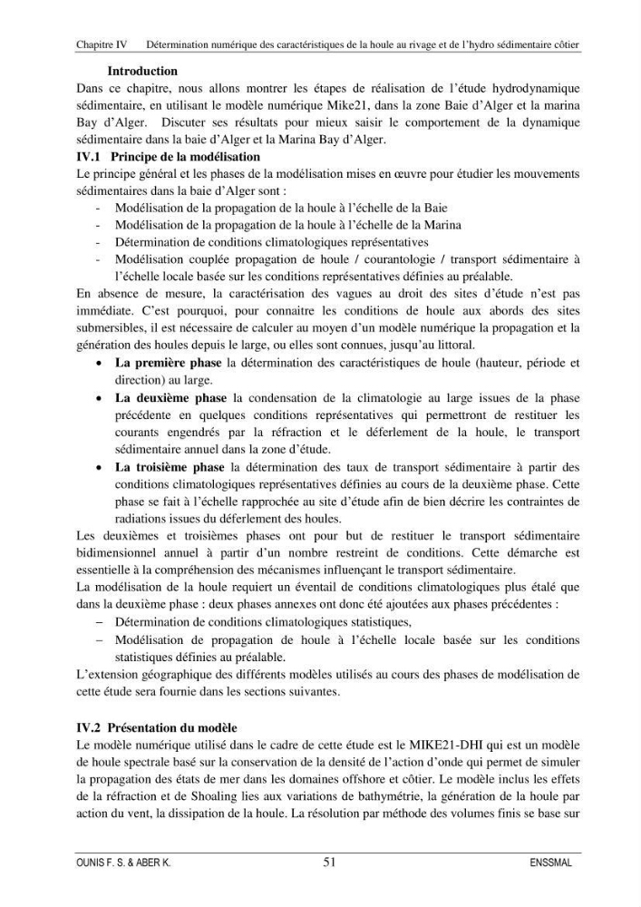 Etude d\'aménagement d\'une Marina au niveau de la ville d\'Alger (exemple de la Marina baie d\'Alger):