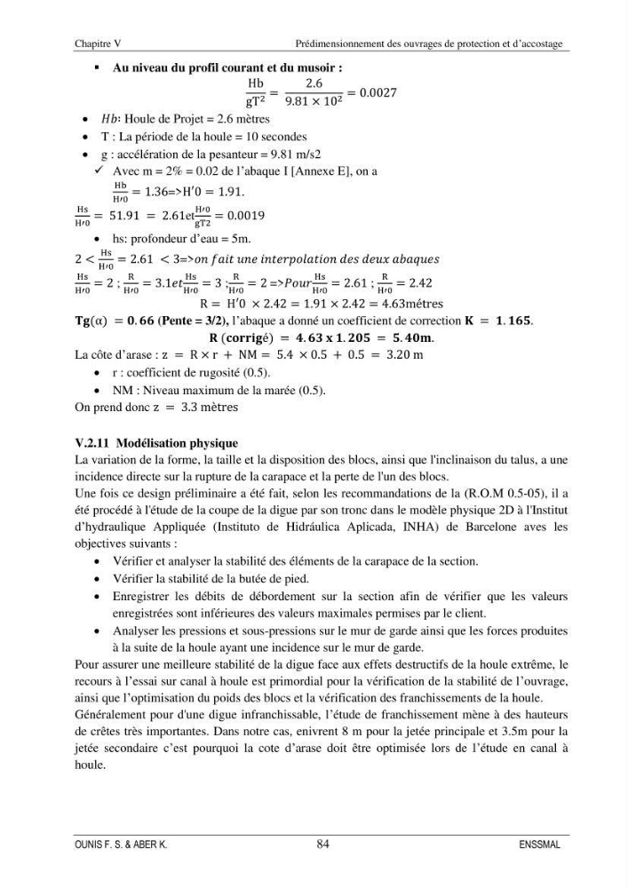 Etude d\'aménagement d\'une Marina au niveau de la ville d\'Alger (exemple de la Marina baie d\'Alger):