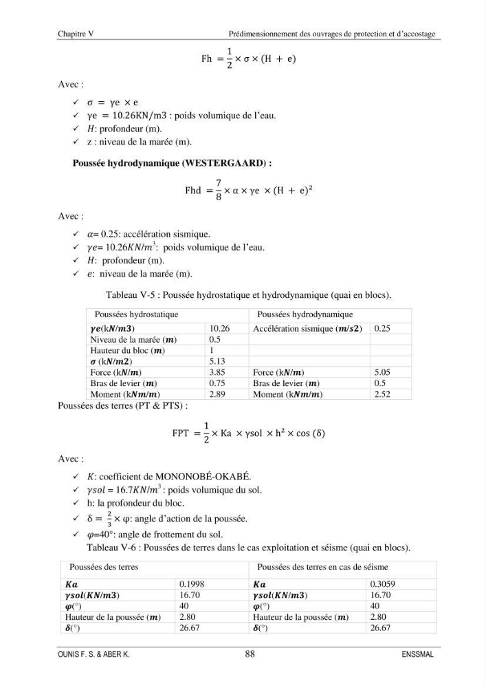 Etude d\'aménagement d\'une Marina au niveau de la ville d\'Alger (exemple de la Marina baie d\'Alger):