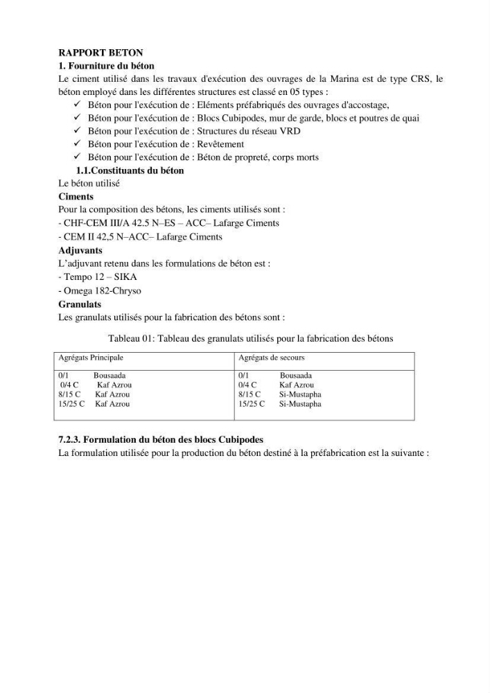 Etude d\'aménagement d\'une Marina au niveau de la ville d\'Alger (exemple de la Marina baie d\'Alger):