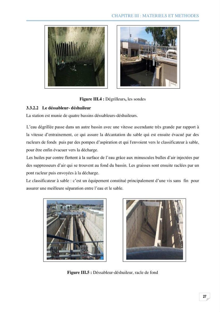 Etude des performances d\'une station d\'épuration des eaux usées