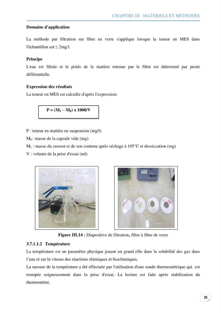 Etude des performances d\'une station d\'épuration des eaux usées