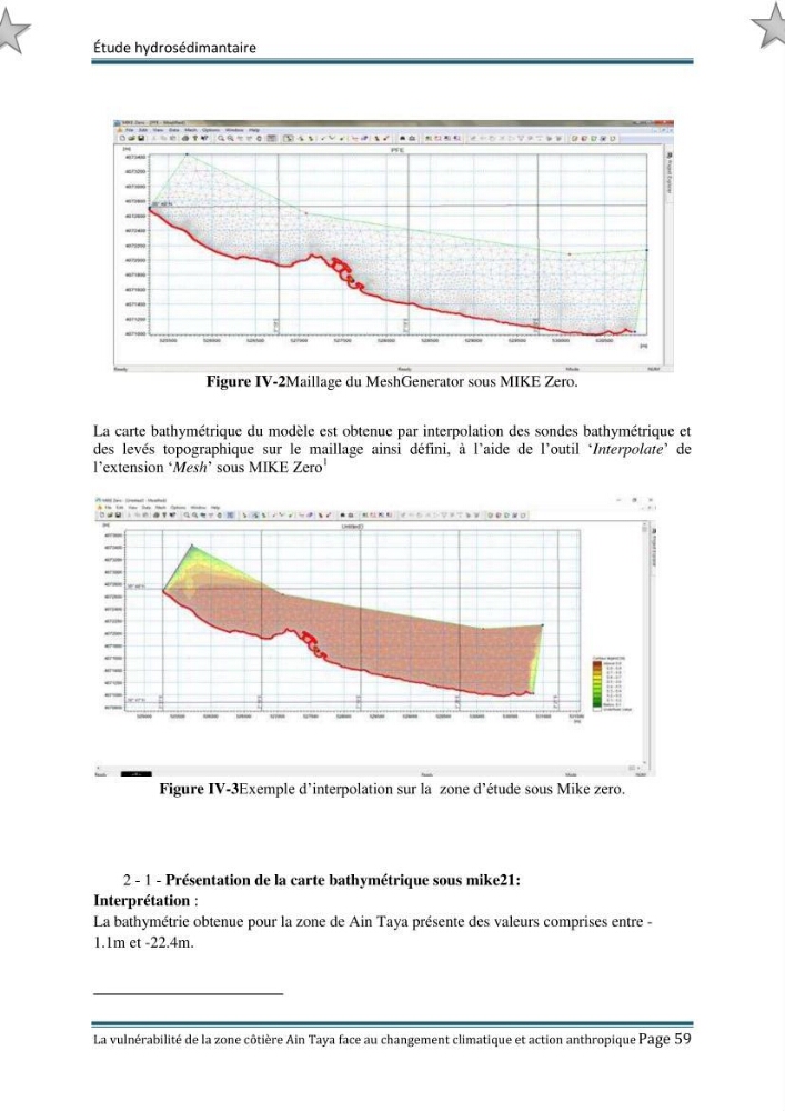 La vulnérabilité de la zone côtière de Ain Taya ( Alger Esr) faces aux changements climatiques et actions anthropiques
