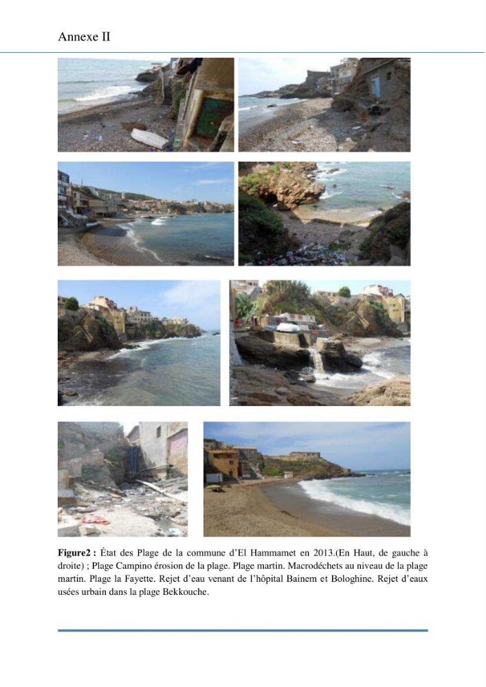 Evaluation de la mise en place de la loi du littoral au niveau des communes d\'Alger ouest