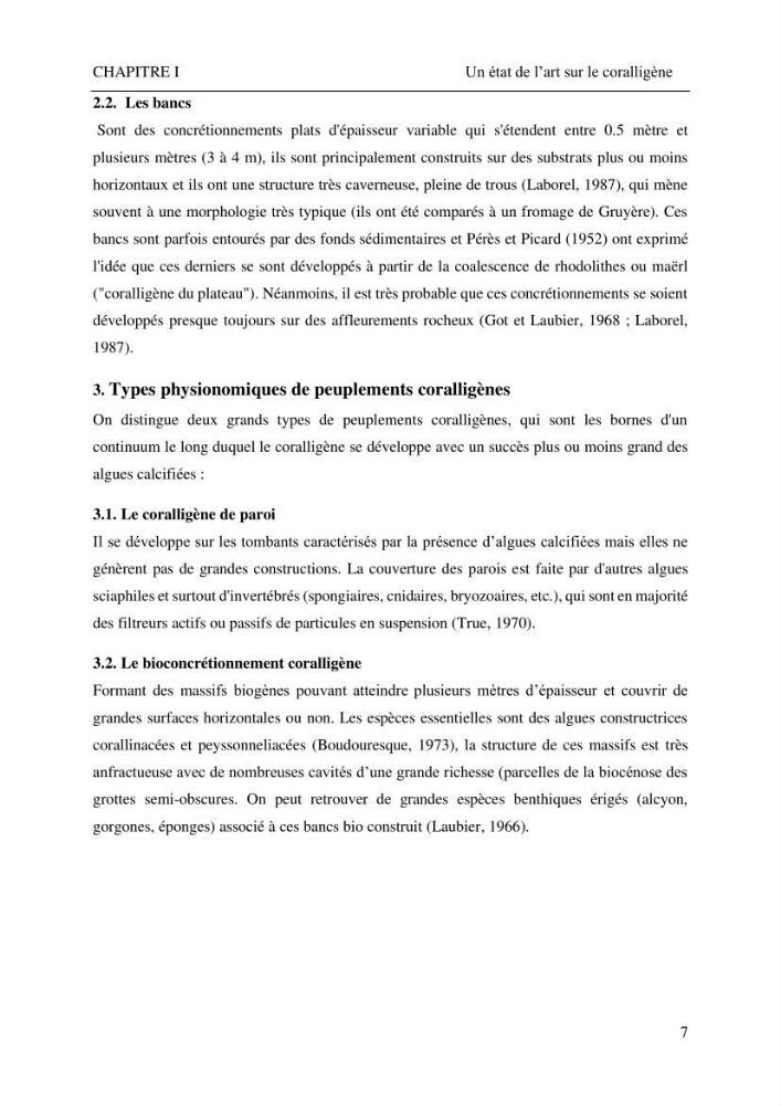 Contribution a la connaissance de la faune associée à l\'écosystème coralligène de la côte Algérienne: