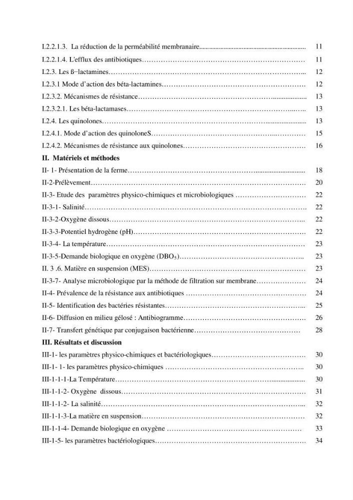 L\'évaluation de la résistance aux antibiotiques chez les bactéries à Gram négatif isolées au niveau de la ferme piscicole marine ONDPA Cap Djinet wilaya de Boumerdes: