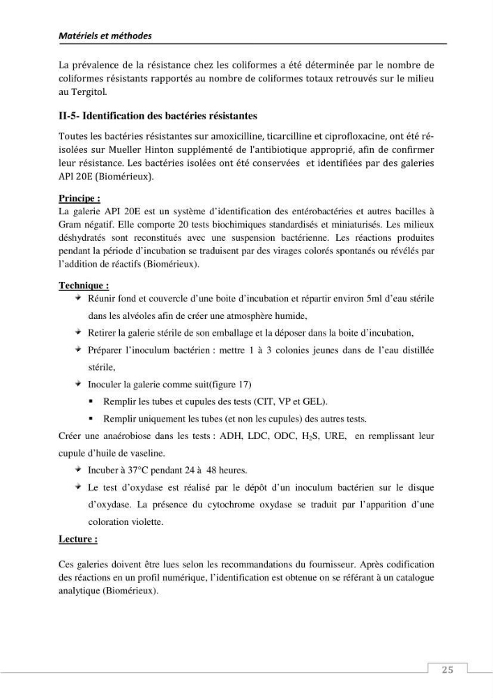 L\'évaluation de la résistance aux antibiotiques chez les bactéries à Gram négatif isolées au niveau de la ferme piscicole marine ONDPA Cap Djinet wilaya de Boumerdes: