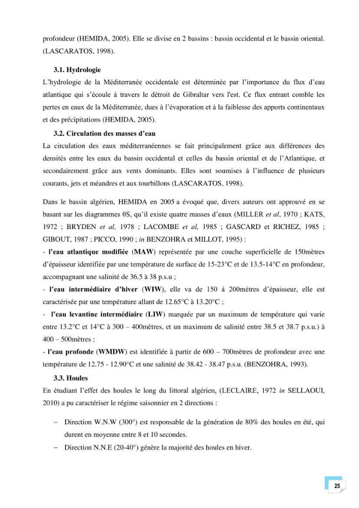 Bilan des échouages de cetacés dans le centre Algérien