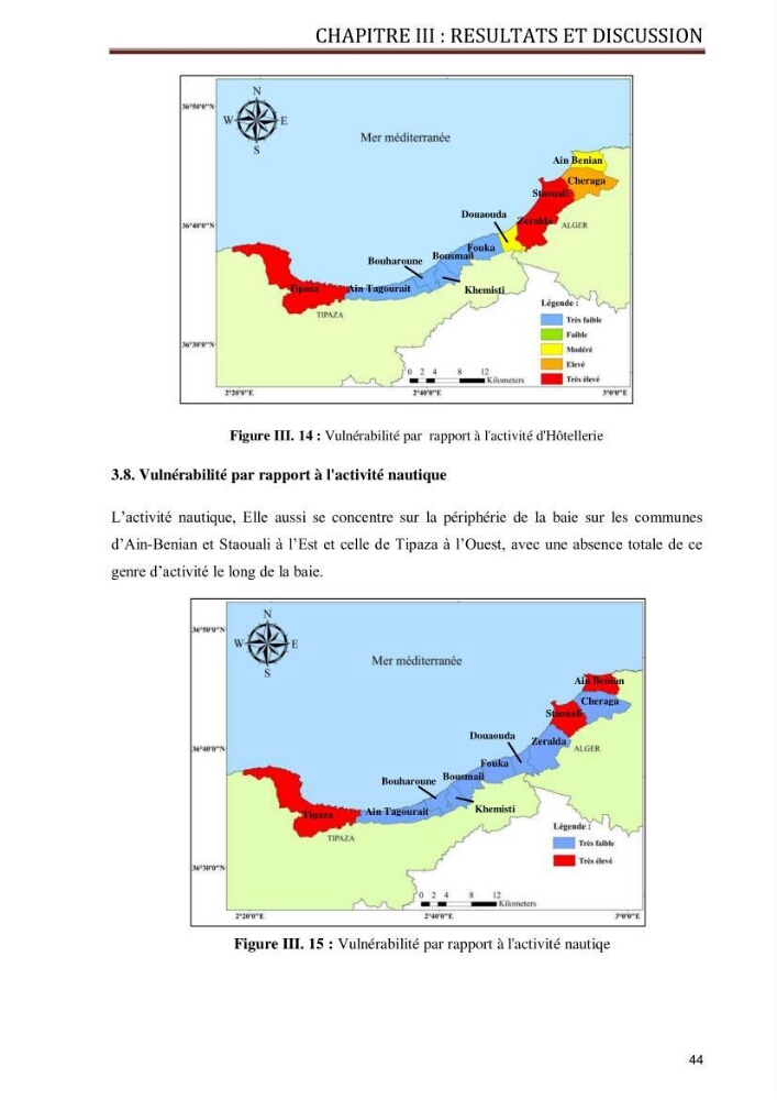 Evaluation de la vulnérabilité socio-économique du secteur de la pêche face à une pollution potentielle par les hydrocarbures dans la baie de Bou-Ismail
