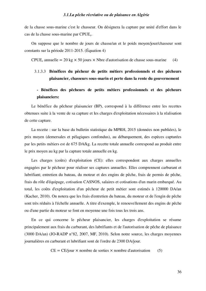Contribution a l\'étude de l\'impact des changements des paramètres du milieu et de la préssion de la pêche sur les Bio-ressources marines Algériennes: