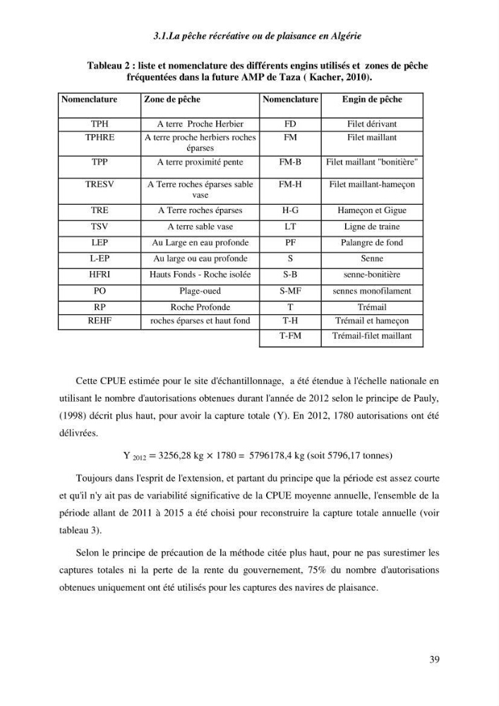 Contribution a l\'étude de l\'impact des changements des paramètres du milieu et de la préssion de la pêche sur les Bio-ressources marines Algériennes: