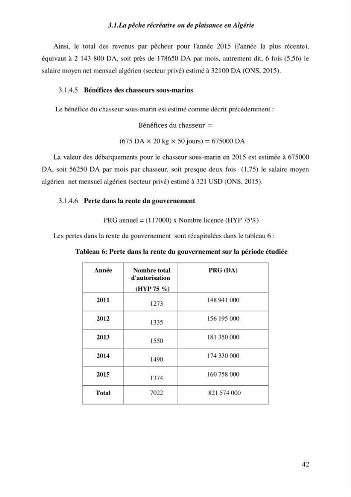 Contribution a l\'étude de l\'impact des changements des paramètres du milieu et de la préssion de la pêche sur les Bio-ressources marines Algériennes: