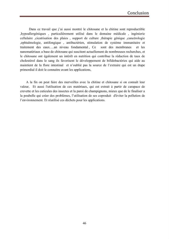 Mise au point d\'un protocole d\'extraction assistée aux micro-ondes du chitosane à partir de carapaces de crevettes