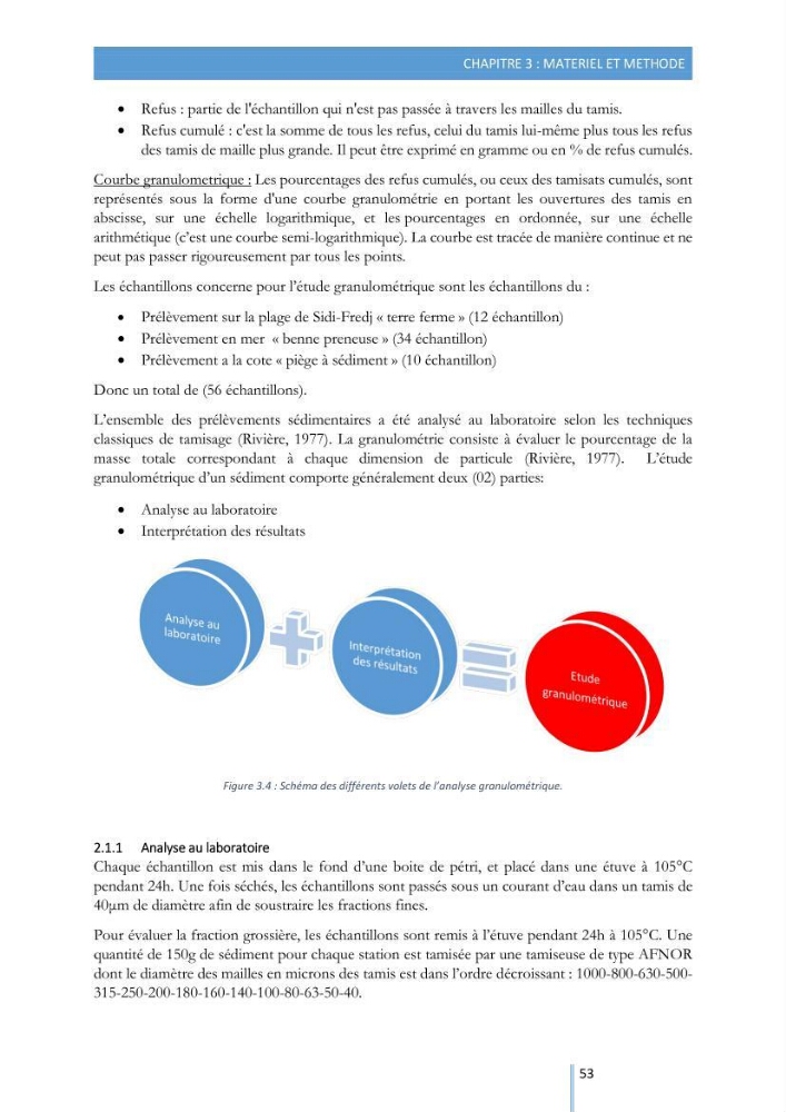 Modélisation de l\'hydrodynamique sédimentaire soumise à l\'action de la houle et des courants: Application à la côte de Sidi-Fredj