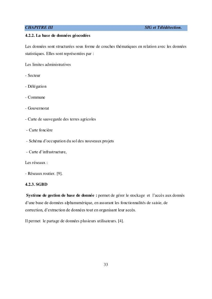 Une base de données SIG pour l\'aménagement d\'une zone côtière sensible