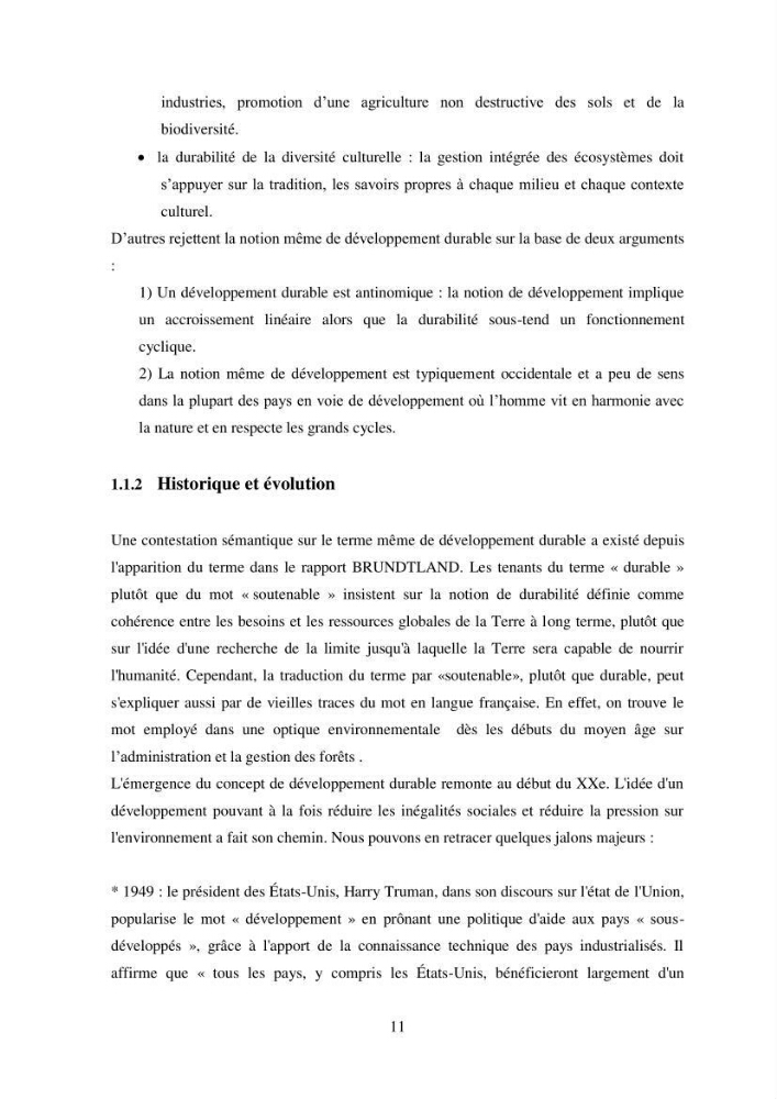 Profil de durabiblité d\'une zone cotiêre urbaine