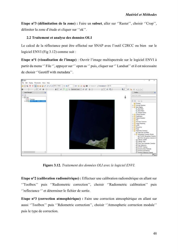 Modélisation du phytoplancton marin et des paramètres biologiques des zones côtières, outils et imagerie satellitale