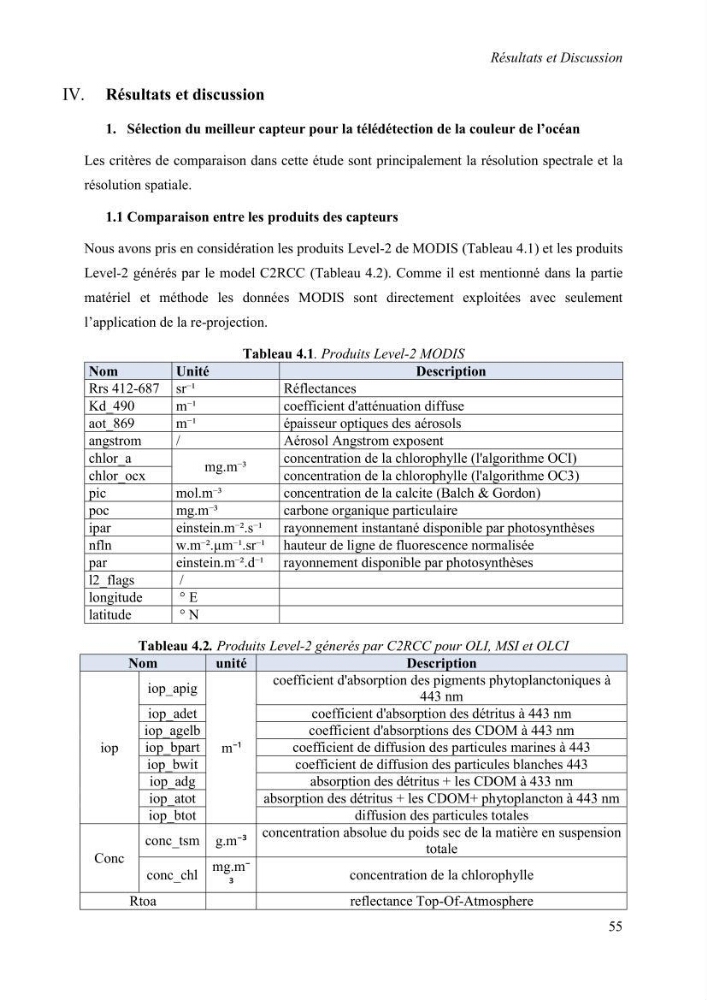 Modélisation du phytoplancton marin et des paramètres biologiques des zones côtières, outils et imagerie satellitale