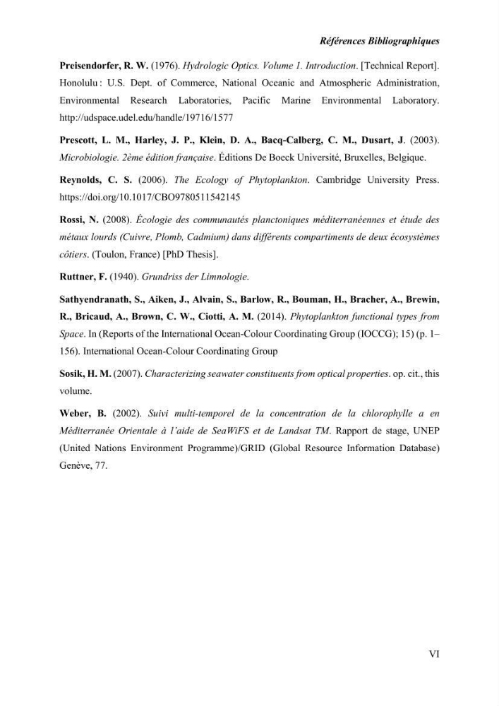 Modélisation du phytoplancton marin et des paramètres biologiques des zones côtières, outils et imagerie satellitale