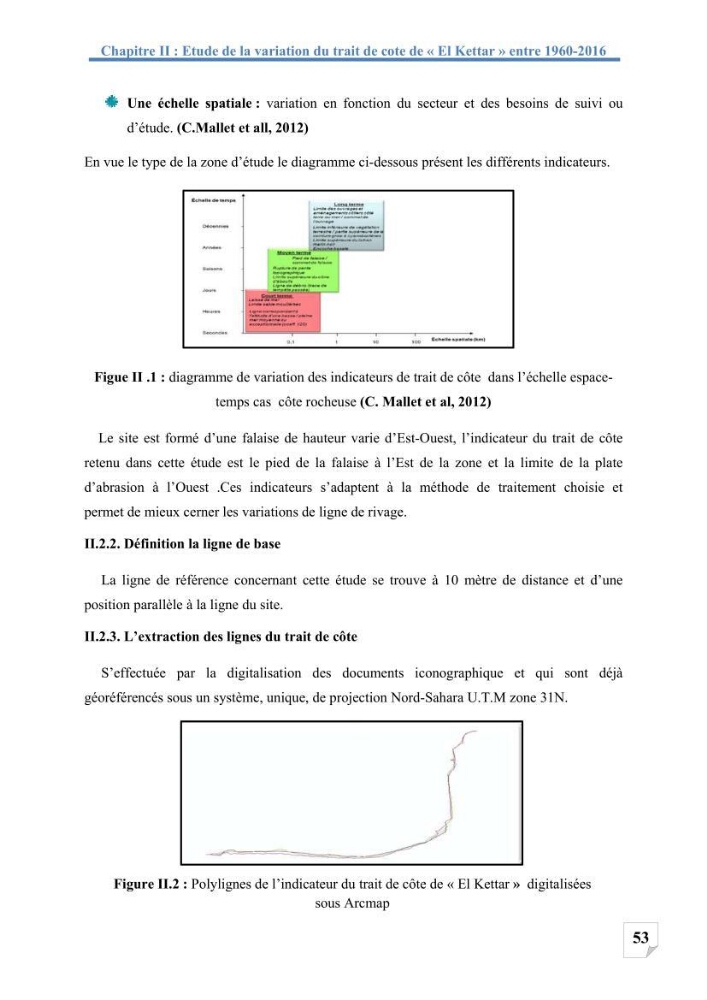 Etude de protection du rivage d\'el kettar-cherchell