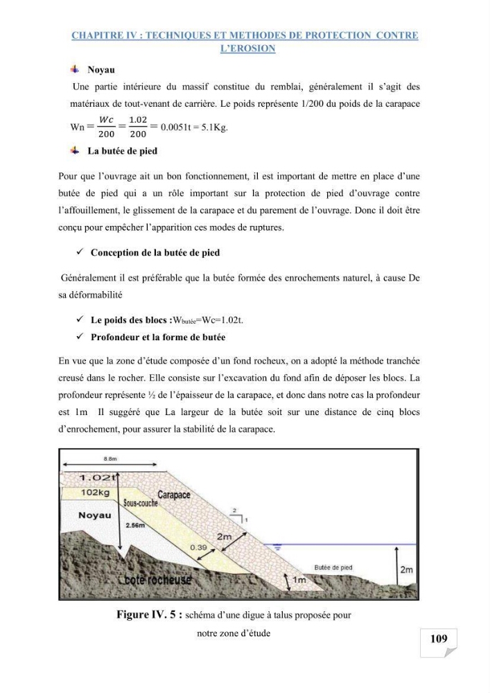 Etude de protection du rivage d\'el kettar-cherchell