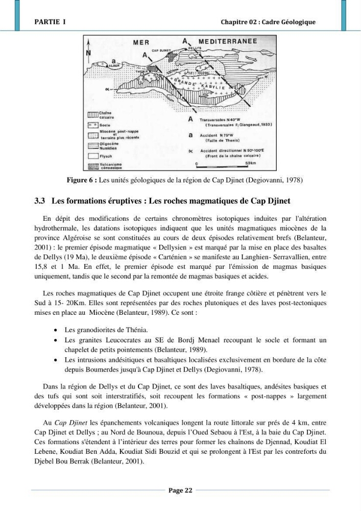 Etude hydro-sédimentaire a l\'avant côte de cap djinet wilaya de Boumerdes