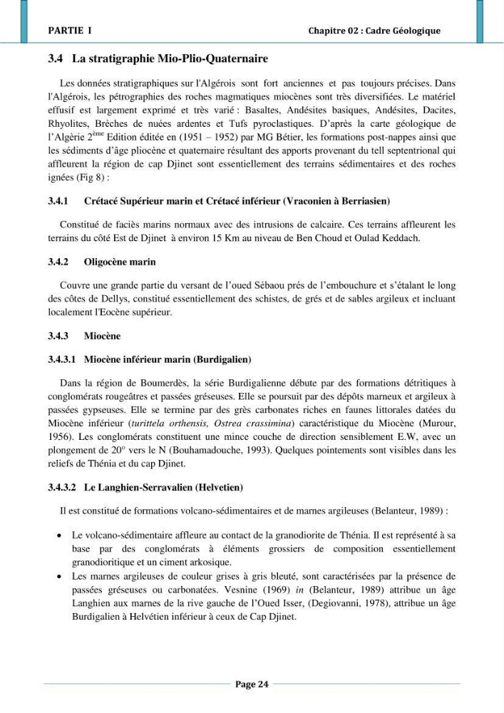 Etude hydro-sédimentaire a l\'avant côte de cap djinet wilaya de Boumerdes