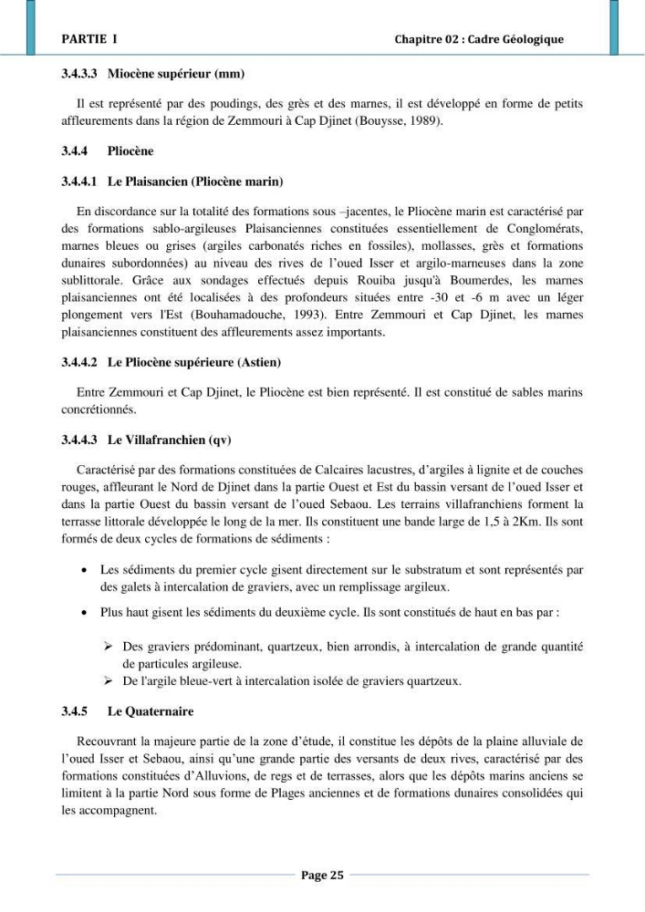 Etude hydro-sédimentaire a l\'avant côte de cap djinet wilaya de Boumerdes