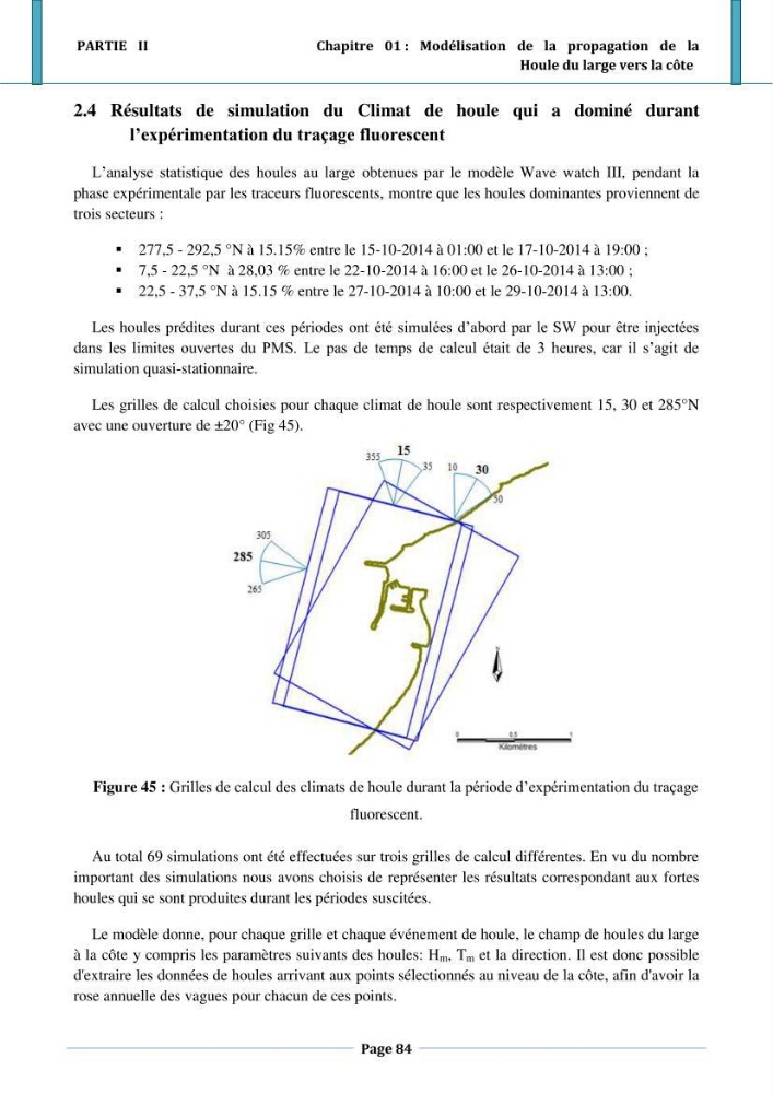 Etude hydro-sédimentaire a l\'avant côte de cap djinet wilaya de Boumerdes