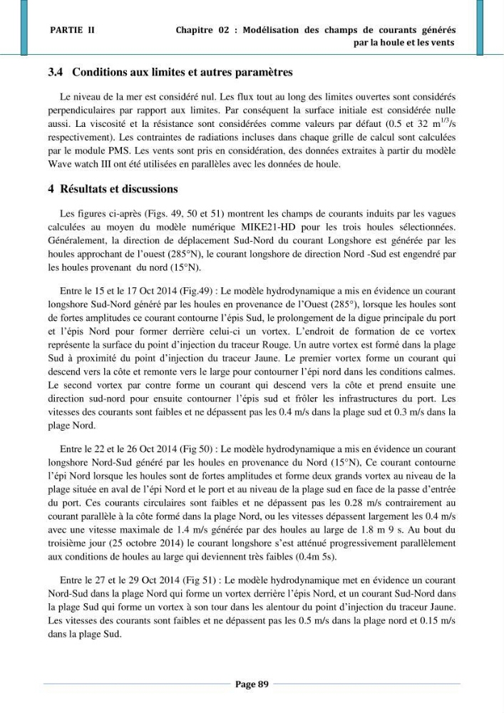 Etude hydro-sédimentaire a l\'avant côte de cap djinet wilaya de Boumerdes