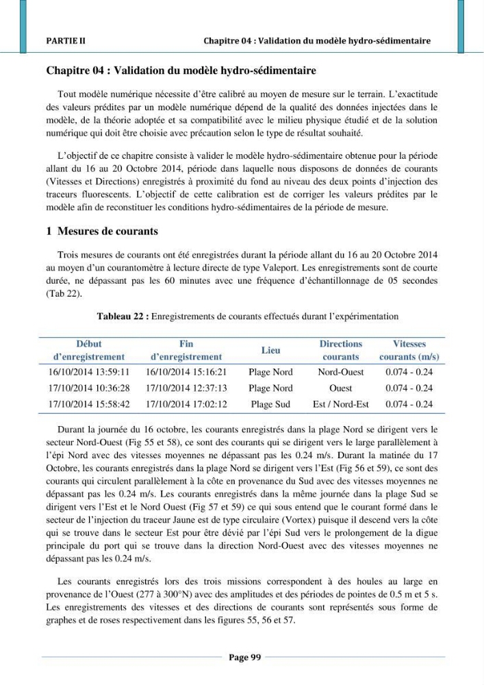 Etude hydro-sédimentaire a l\'avant côte de cap djinet wilaya de Boumerdes
