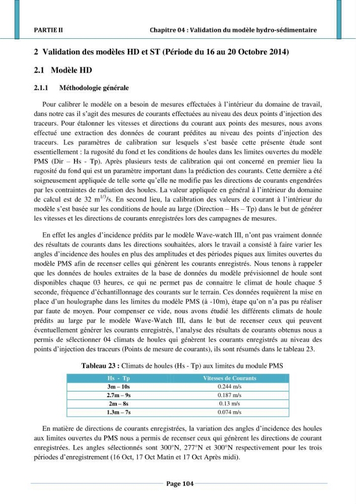 Etude hydro-sédimentaire a l\'avant côte de cap djinet wilaya de Boumerdes