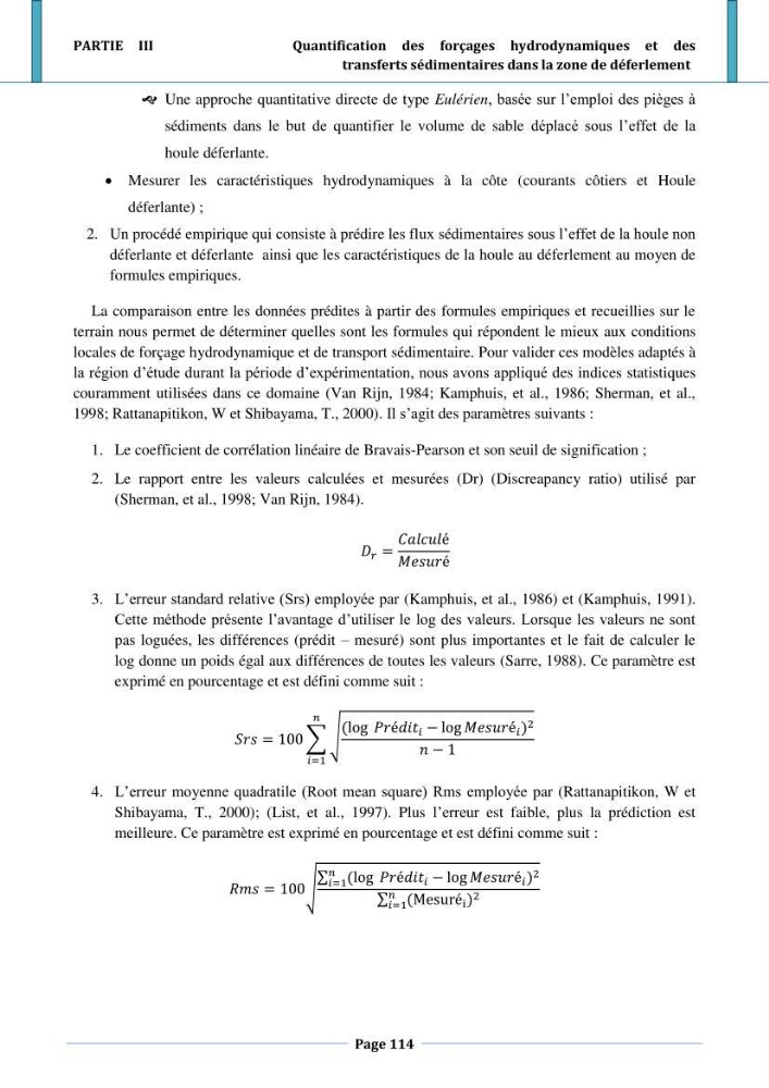 Etude hydro-sédimentaire a l\'avant côte de cap djinet wilaya de Boumerdes